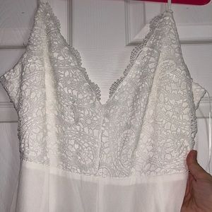 White Windsor Jumpsuit Size L